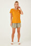 We Have Seen The Future Mustard Women's Shorts Set