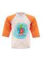 Shorts T-Shirt Set Short Sleeve Pineapple Kids Baby Swimsuit 5386 Kawaii Orange - 3