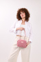 Women's Powder Fur Plush Mini Urban Cross Shoulder Bag - 5