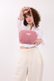 Women's Powder Fur Plush Mini Urban Cross Shoulder Bag - 4