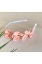 Pink Butterfly Crown 100% Cotton Handmade Anti-Allergic Crown