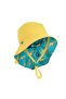 Yellow Blue Hat with Uv Protection for Baby - Sunlight Protection