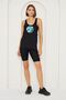 Sports Tank Top Black Front Printed - 4