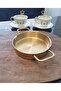 Gold Sahan Breakfast Presentation Pan (Egg, Sausage, Salam, Etc.) Serving Presentation 18 cm Attention to Detail - 3