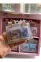 Set of 2 Mini Princess Design Velcro Notebooks & Keychain - 2
