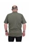 Men's Large Size Polo Neck T-Shirt Leaf 24457 Haki - 2