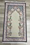 Decorative Digital Printed Black Non-Slip Base Prayer Rug Prayer Rack 75x120 - 2