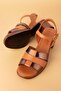 Genuine Leather Heeled Sandals Iz.13112 - 7