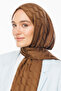 Wave Pattern Silky Jacquard Shawl - 6