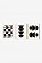 3 Piece 3D Poster Painting Set with Real Wood Frame - 2