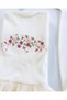 Flower Embroidered Lace Detailed 10-Piece Organic Hospital Discharge Set 100% Cotton Newborn Baby Girl - 3