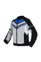 Road Blue White Summer Mesh Men's Motorcycle Jacket