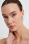 Women's Silver Color Sun Earrings - 7