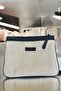 Jute Straw Special Design Women's Portfolio & Clutch Bag - 2
