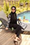 4-Piece Modest Swimsuit Set and Bag