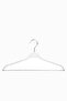 10-Piece Dbl 40cm Wooden Look Filled Bh Plastic Set Hanger - 2