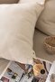 Authentic Tasseled Linen Decorative Throw Pillow Cover Pillowcase 1 Piece 43X43Cm - 3