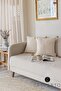 Authentic Tasseled Linen Decorative Throw Pillow Cover Pillowcase 1 Piece 43X43Cm