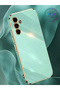 Luxury Silicone Case for Samsung Galaxy A34 with Rose Edges Gold Detail - 4
