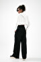 Wide-Leg Extra Wide Pleated Palazzo Long Tracksuit Pants - 7