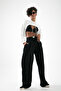Wide-Leg Extra Wide Pleated Palazzo Long Tracksuit Pants
