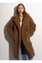 Camel Teddy Shearlıng Kaban - 6