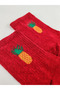 Unisex Comics Fashion Pineapple Red Knee-High Socks - 3