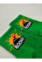 Unisex Comics Fashion Boom Printed Green Knee-High Socks - 2