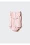 Flounced Cotton Dress and Panties - 2