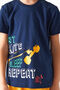 Rolypoly Boy Navy Blue Bermuda Suit - 4