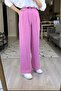 Linen Pleated Palazzo Trousers