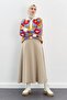 PUF SCUBA CLOSE SKIRT WHITE - 2