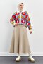 PUF SCUBA CLOSE SKIRT WHITE