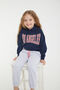 Rolypoly Los Angeles Navy Blue Girl's Tracksuit Set - 3
