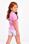 Girl's Pink Whale Printed Shorts Set - 3