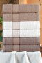 Sobeska 40x70 cm 6-Pack Cotton Hand and Face Towel - 6