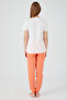 Rolypoly Think Happy Be Happy Cream Women's Short Sleeve Pajama Set - 5
