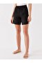 LCW DREAM Women's Elastic Waist Plain Swim Shorts - 3
