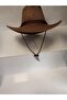 Beekeeper Store New Season Wide Model Men's Brown Straw Cowboy Hat - 3
