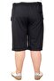Mode Xl مقاس كبير للرجال Capri Straight Basic 20500 أزرق داكن - 2