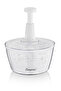 Practical 5Lt White Manual Vegetable Dryer Salad Dryer Greenery Dryer - 2