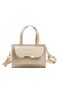 Women's Flap Mini Hand and Shoulder Bag Taupe - 3