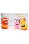 Pink Larva Cartoon Plush Toy, 15cm Tall, 1 Piece - 4