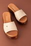 Women's Genuine Leather Daily Wedge Heeled Slippers Yprk.2401 - 3