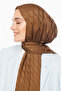 Wave Pattern Silky Jacquard Shawl - 2