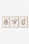 3 Piece 3D Poster Painting Set with Real Wood Frame - 2