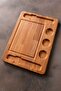 Wooden Cutting Board - Premium Steak Presentation - Wooden Sauce Presentation Plate - Premium Quality Presentation - 4