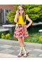 3-Piece Set for Girls - Skirt, Blouse and Belt - 4