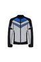 Road Blue White Summer Mesh Men's Motorcycle Jacket - 2