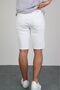 Men's White Relaxed Fit Lycra Jean Denim Shorts Hlthe001951Bz - 3